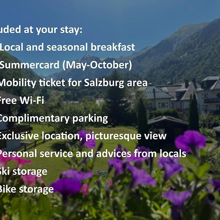 Fruehstueckspension Monika, B&B In Kaprun Mit Summercard Kültér fotó